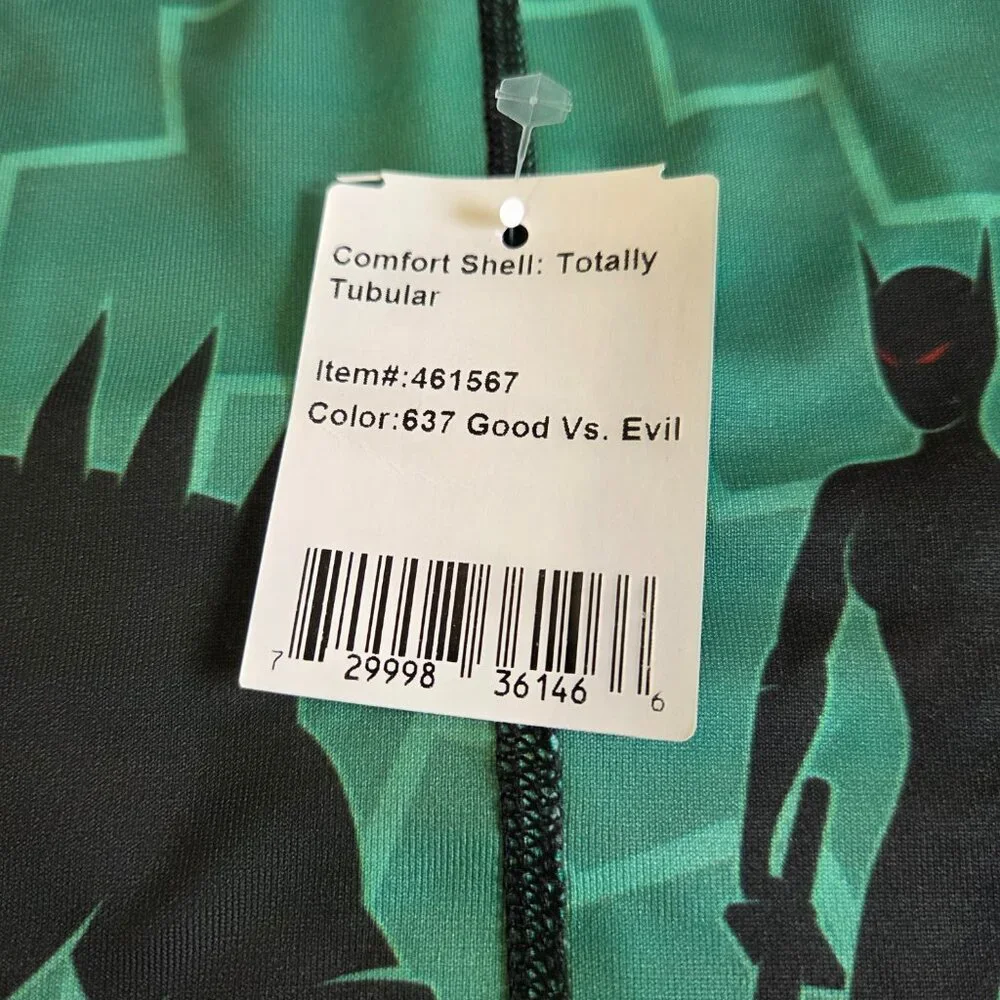 Turtle Fur Totally Tubular Neck Gaiter Good vs Evil